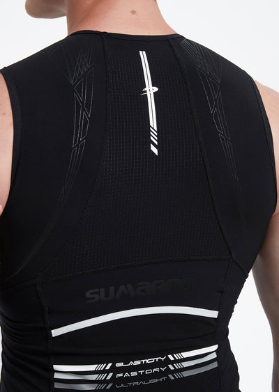 Quokka Men's Summer Swimrun Vest - Black