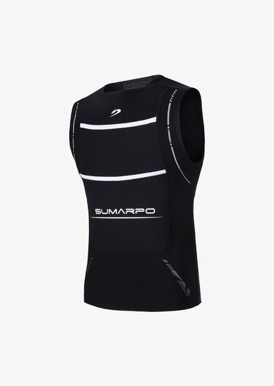 Quokka Men's Summer Swimrun Vest - Black