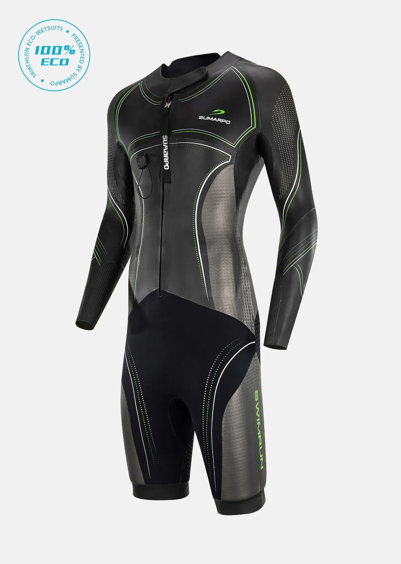 Fato de Neoprene Eco Swimrun Masculino Atual 2024 Ex Demo