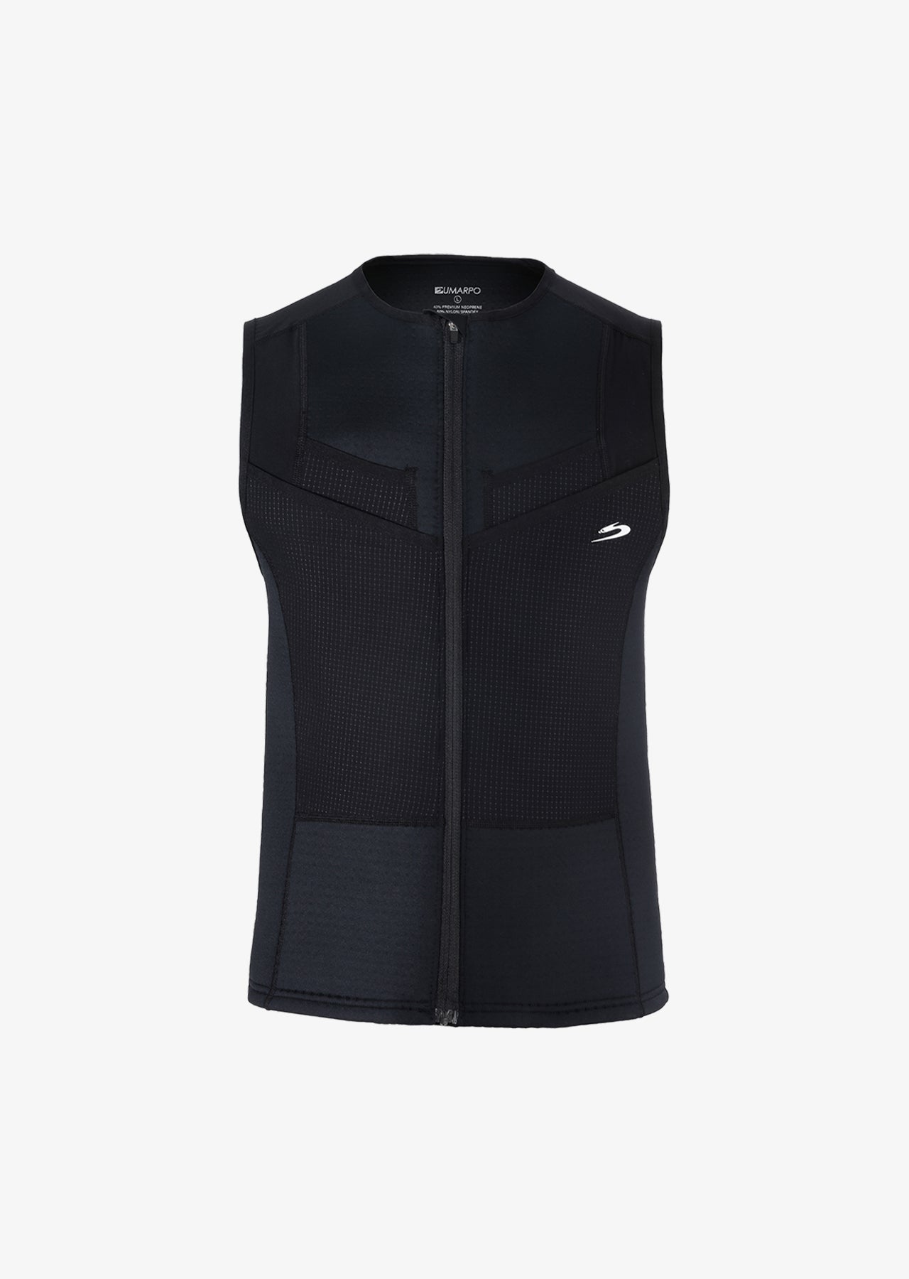 Gilet da Swimrun Termico Full-Zip da Uomo Quokka