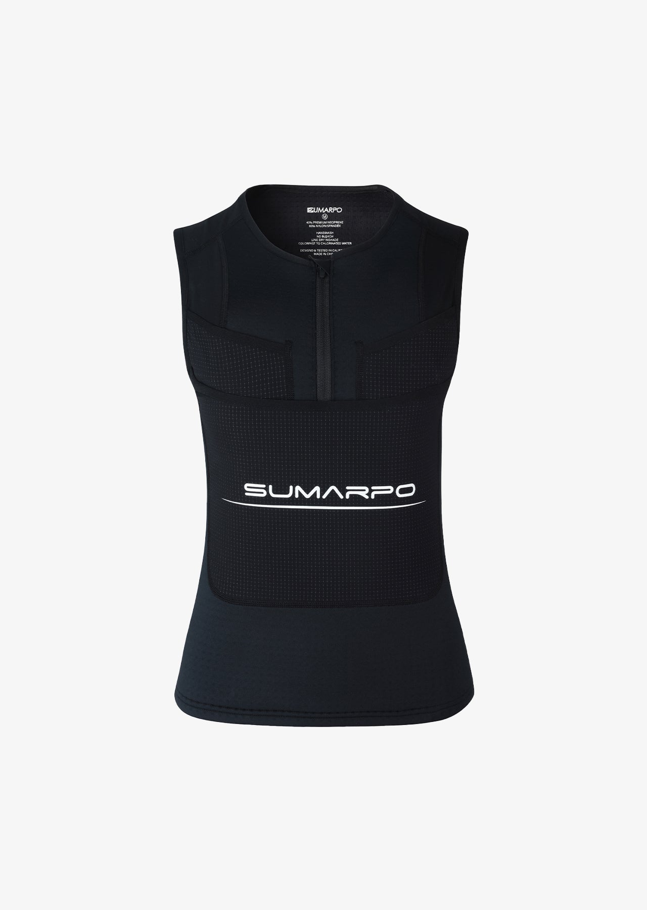 Gilet da Swimrun Termico Mezza Zip da Donna Quokka