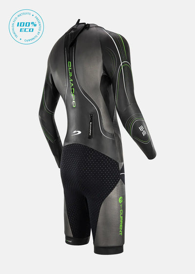 Fato de Neoprene Eco Swimrun Masculino Atual 2024 Ex Demo