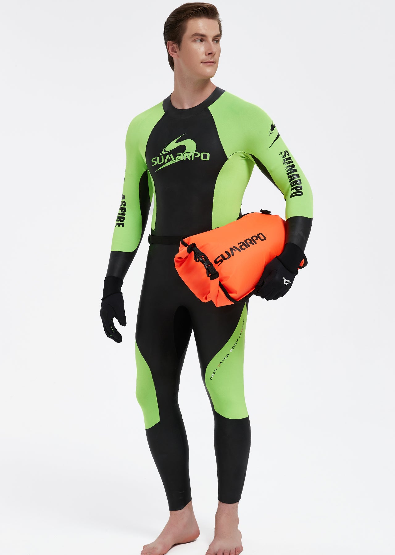 Aspire Men's Open Water Swimming Wetsuit 2024 (Breaststroke & Free Style)