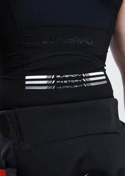 Gilet da Swimrun Termico Full-Zip da Uomo Quokka