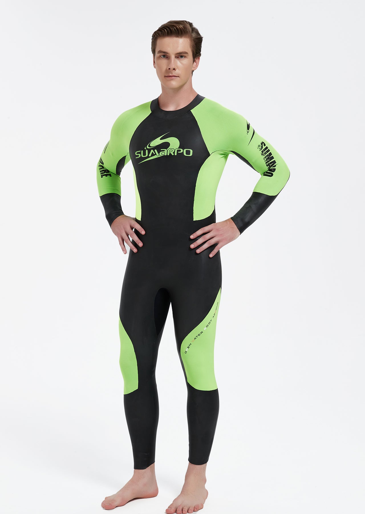 Aspire Men's Open Water Swimming Wetsuit 2024 (Breaststroke & Free Style)