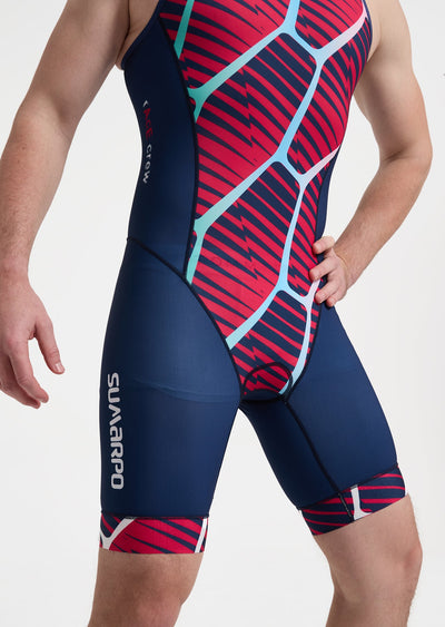 Falco Herren-Triathlonanzug, ärmellos – Vorbestellung