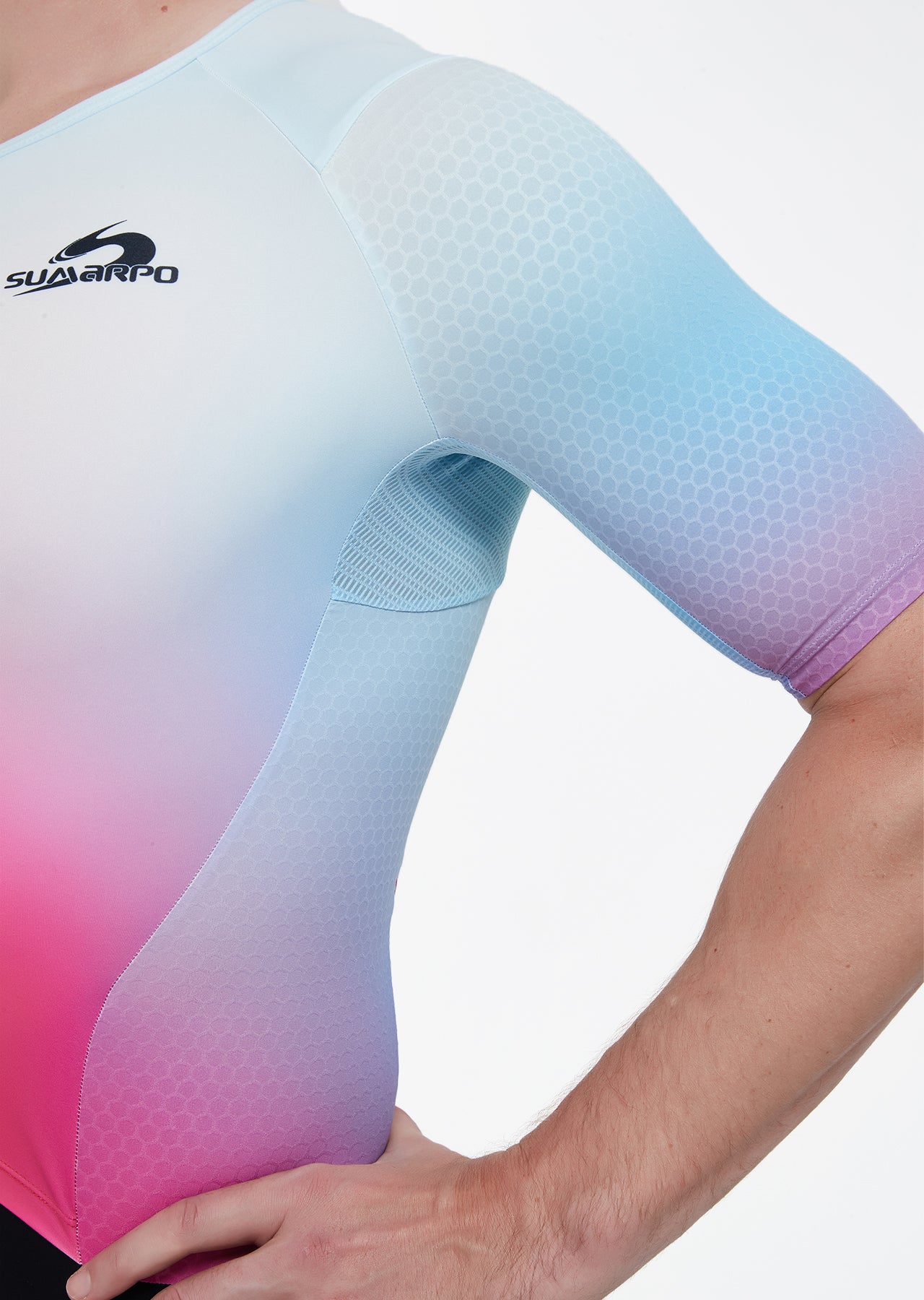 Mirage Men's Aero Short Sleeve Tri Suit