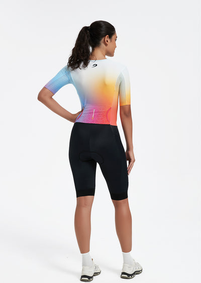 Mirage Dames Aero Korte Mouw Triathlonpak