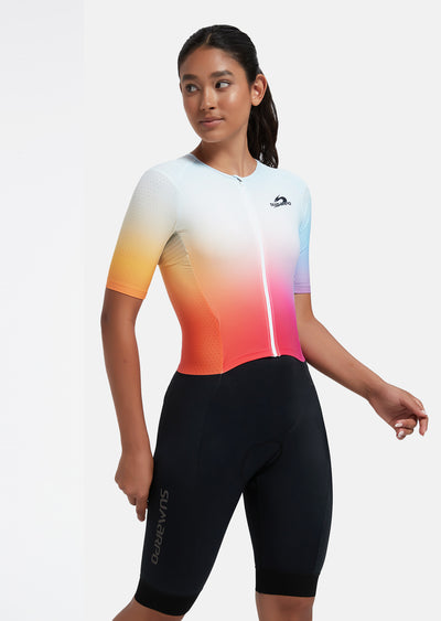 Mirage Dames Aero Korte Mouw Triathlonpak