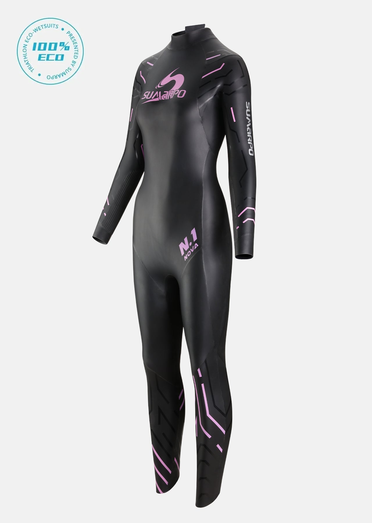 Nova Roupa de Neoprene Eco Triatlo Feminina 2024