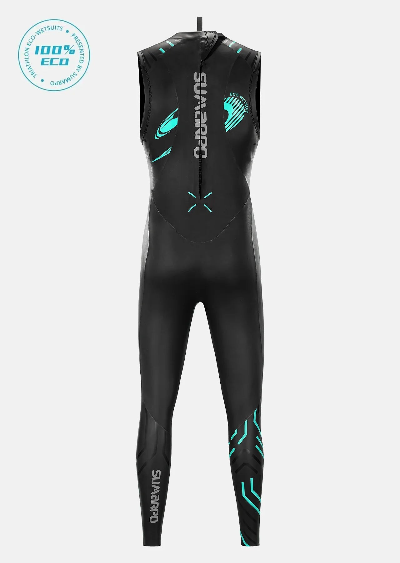 Nova Men's Sleeveless Eco Open Water Swimming Wetsuit