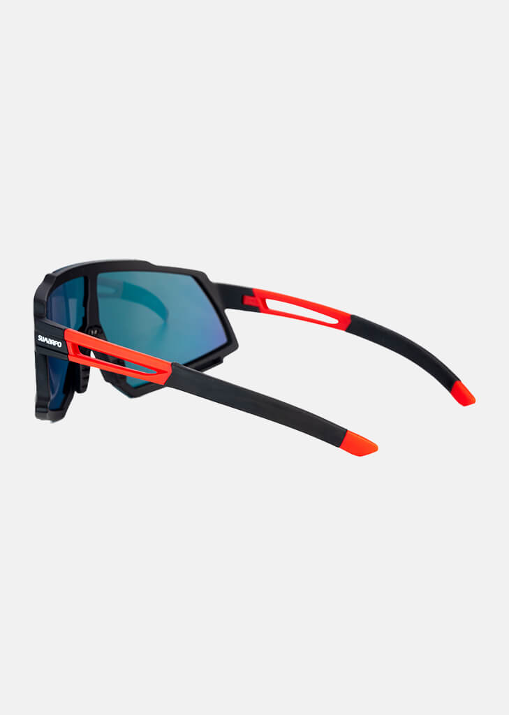 Sumarpo Performance Sunglasses, Yellow/Red