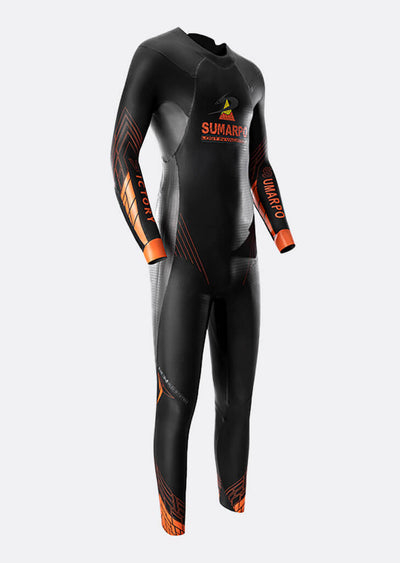 Mens Victory 5mm Fullbody Triathlon & Open water swimming Wetsuit - SUMARPO